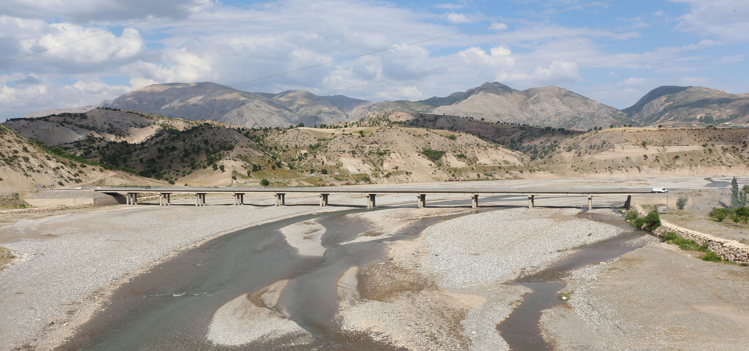A bridge over the Chabinas Creek near the Severan Bridge, Turkey